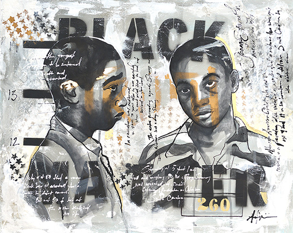 Art piece "14 years" by Antwan Banks