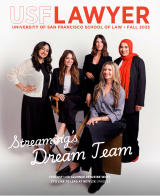 magazine cover for the USF lawyer magazine's fall 2025 issue