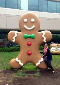 MGEM Google Visit Ginger Bread Man