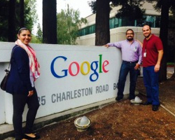 MGEM Students at the Google Campus