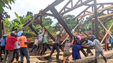 building the Uganda School for the Arts