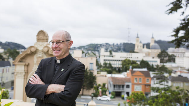 USF President Paul J. Fitzgerald, S.J.