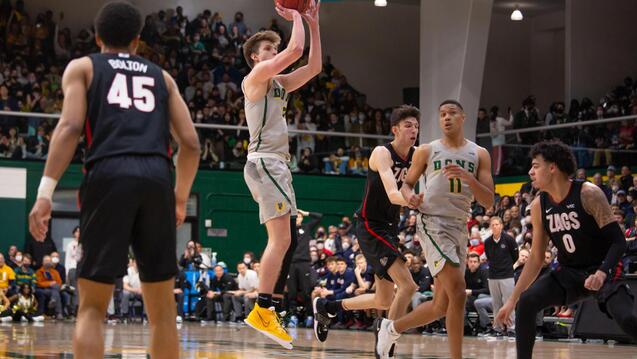 Read event detail:  USF Men&#039;s Basketball vs San Diego - AA&PI NIGHT