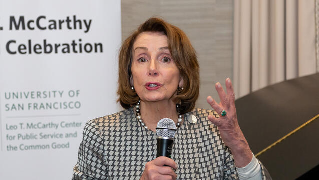 Read the story: The University of San Francisco to Present the 2024 Leo T. McCarthy Award for Public Service to House Speaker Emerita Nancy Pelosi