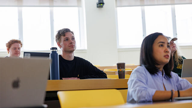 USF law students sitting in lecture hall