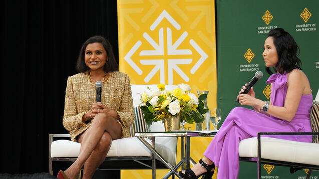 Read the story: The Office to USF: Mindy Kaling Talks Comedy and TV Career