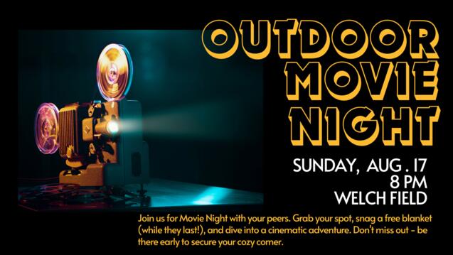 Read event details: Monday Movie Night
