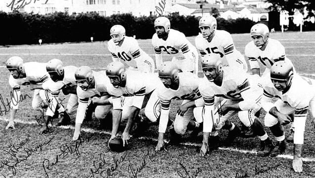 usf football team in 1955
