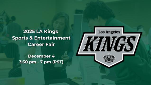Read event details: USF Sport Management at the 2025 LA Kings Sports & Entertainment Career Fair