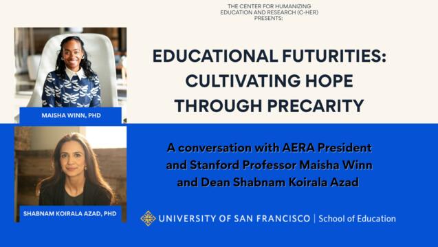 Read event details: Educational Futurities: Cultivating Hope through Precarity
