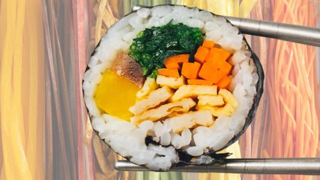 Read event details: More Than a Roll: The Secret Soul of Gimbap
