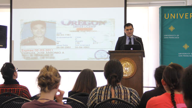 Read the story: Jose Antonio Vargas Visits USF