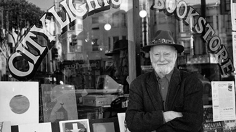 Portrait of Lawrence Ferlinghetti