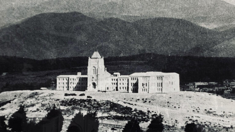 Lone Mountain and the surrounding area