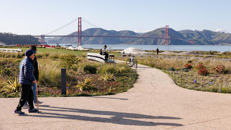 View of the Golden Gate Bridge