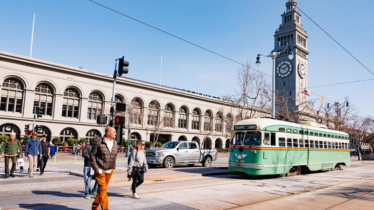 The Ferry Building in San Francisco