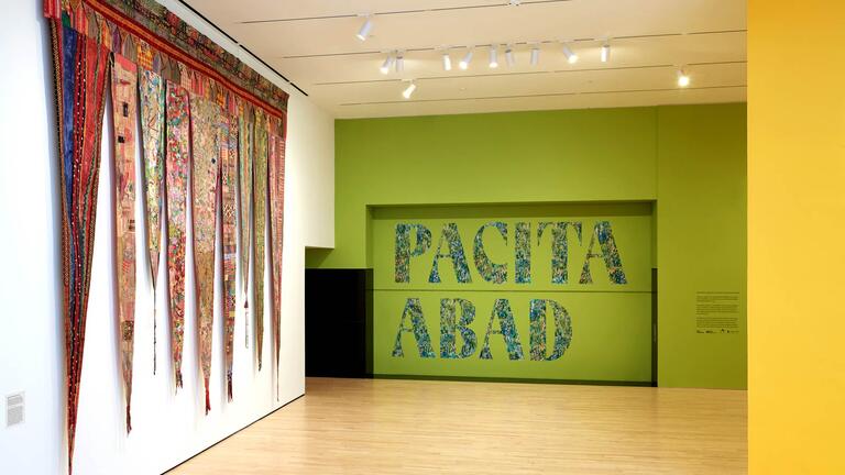 Pacita Abad displayed at the SFMoma