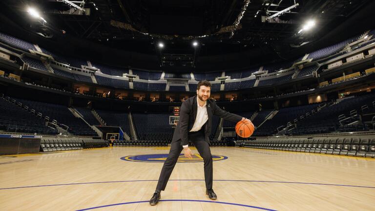 USF Sport Management Alum at Chase Center