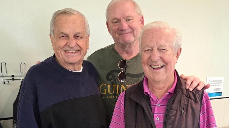 Clem Korte, TR Sullivan, and Bob Karlseng