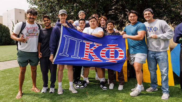 PI KAPPA PHI fraternity on USF campus