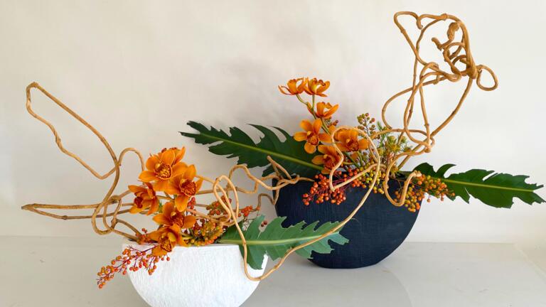 Japanese flower arrangement