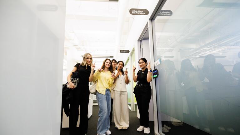 Students at LinkedIn