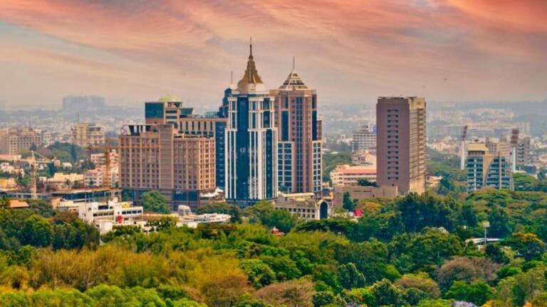 Bengaluru skyline