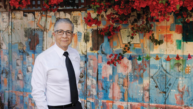 USF President Salvador Aceves.