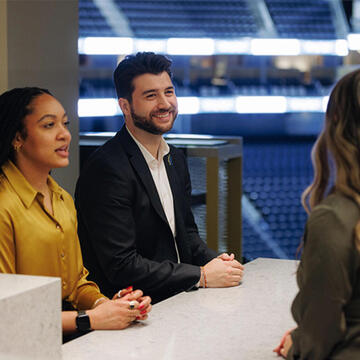 Sport management master's students