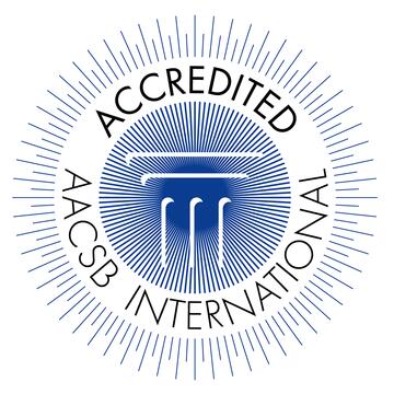 accredited aacsb international logo