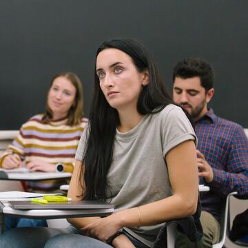 Students in Marriage and Family Therapy Class