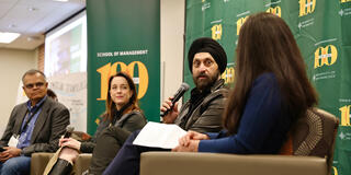 Shomit Ghose, Sunny Bedi, and Christina Augustine