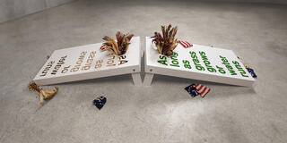 American Pastime Artpiece