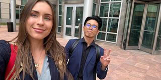 Shannon Labuschagne and Raniele Reyes