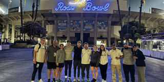 Brooke Caffey at Rose Bowl