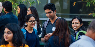 Indian students welcome reception